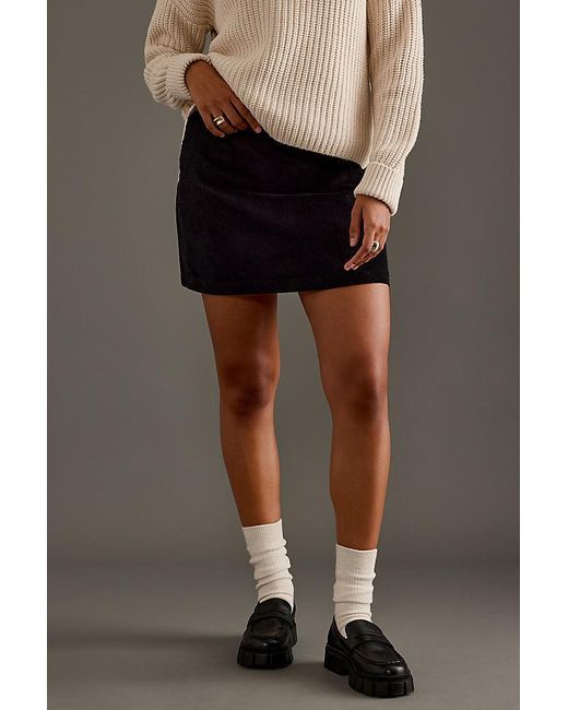 Nobody's Child Brown Stockholm Mini Skirt