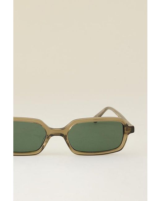 Messyweekend Green Ivy Oval Sunglasses