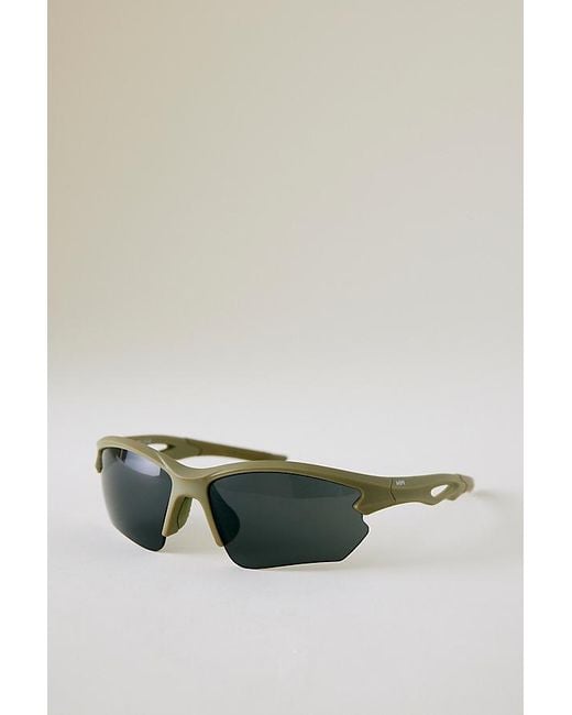 Messyweekend Green Rate Runner Sunglasses