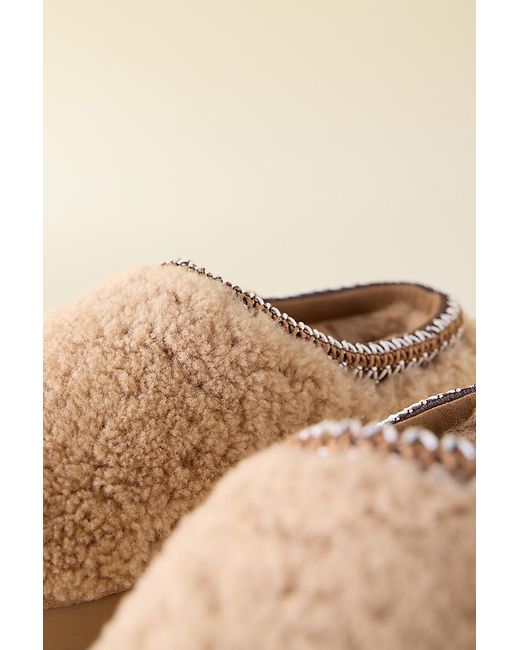 Ugg Natural Tasman Maxi Curly Slippers