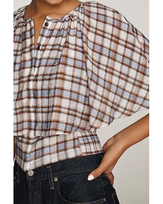 Maeve Multicolor Cape Top