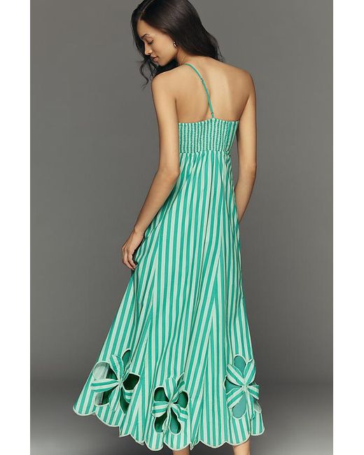 mini emerald green hoco dress Anthropologie Penny Dress, Anthroplogie main image 1