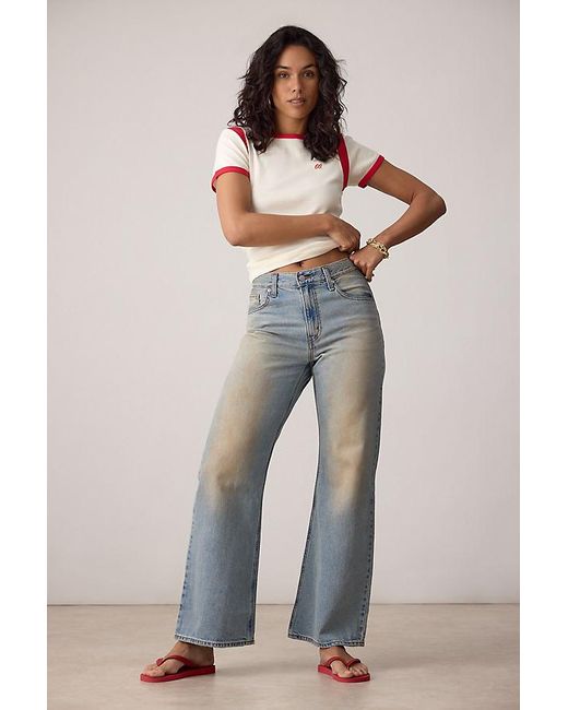 Levi's Blue Loose Boot Jeans