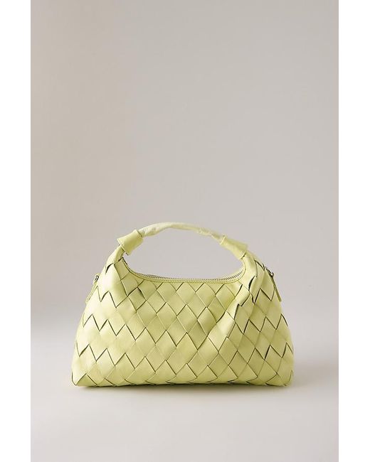 Nunoo Green Dandy Braided Leather Bag