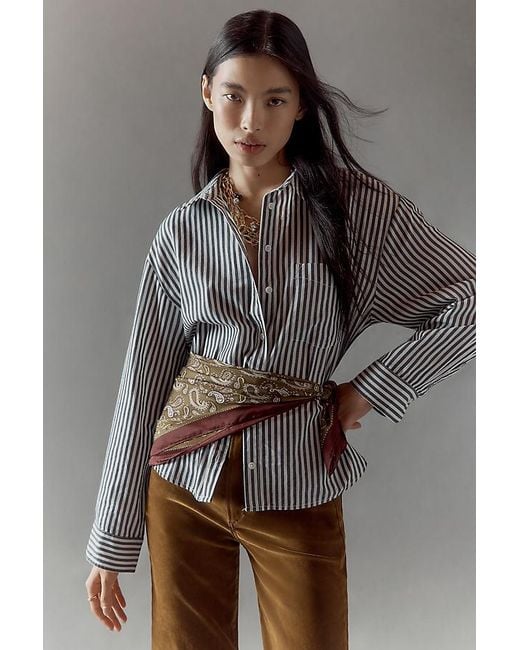Maeve Green The Shrunken Bennet Buttondown Shirt By