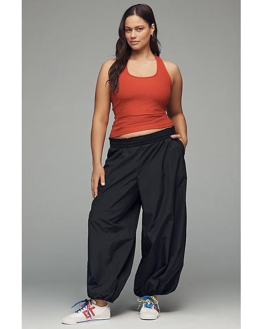 Daily Practice Black Balloon Trousers