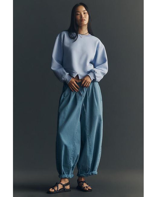 Maeve Blue Private Jetty Sweatshirt