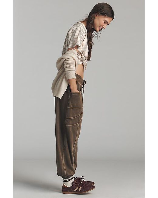 Daily Practice Brown Easy Going Trousers
