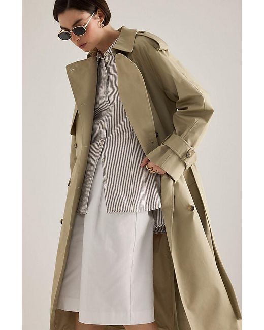 SELECTED Natural Kai Trench Coat