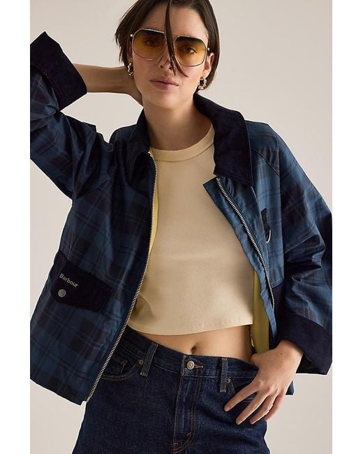 Barbour Blue Baiton Casual Jacket