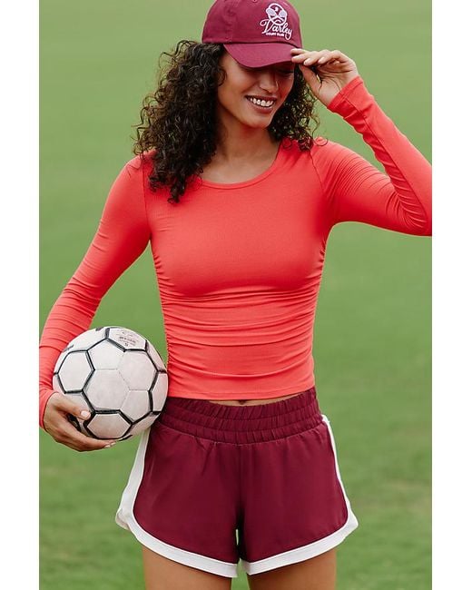 Daily Practice Green Snap Fit Long-Sleeve Shirt