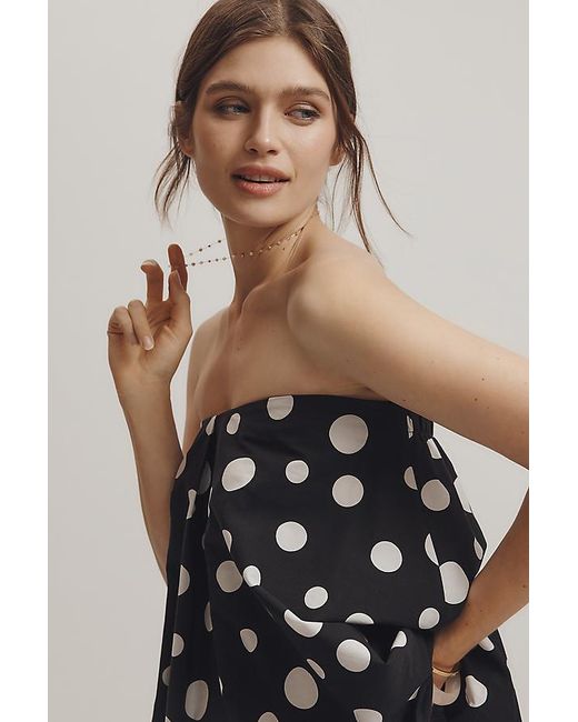 Maeve Multicolor Cotton Swing Bandeau Top
