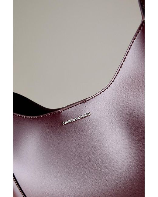 Charles & Keith Red Sigrid Hobo Bag