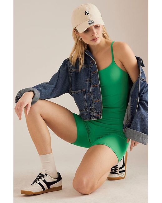 GIRLFRIEND COLLECTIVE Green Float Tank Top