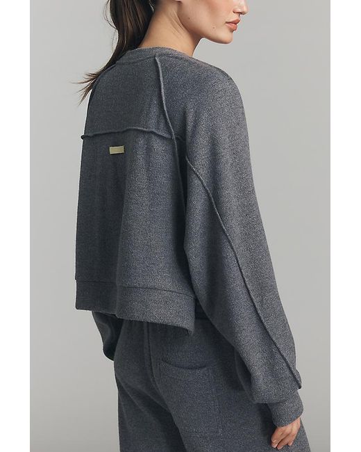 Daily Practice Gray Bring It Back Pullover Sweatshirt