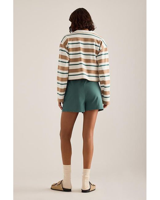 4th & Reckless Green Emily Boxer Shorts