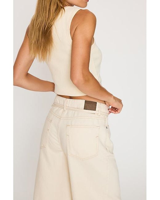 SELECTED Natural Tenna Denim Bermuda Shorts