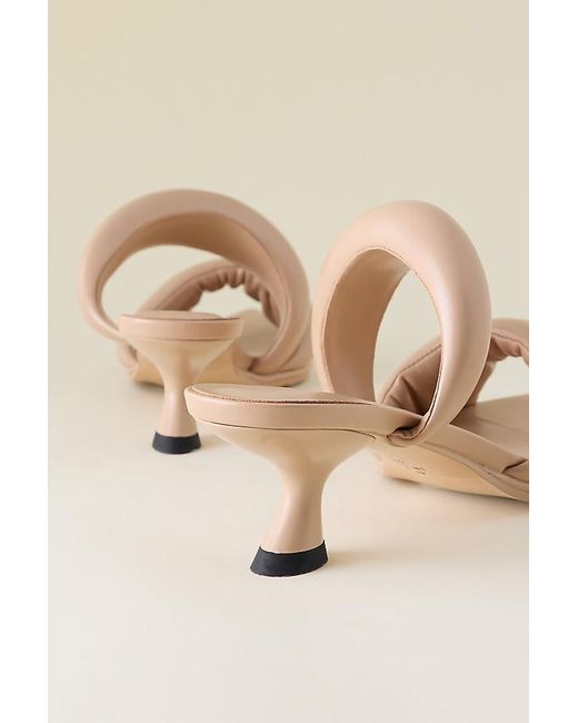 JW PEI Natural Sara Mule Heels
