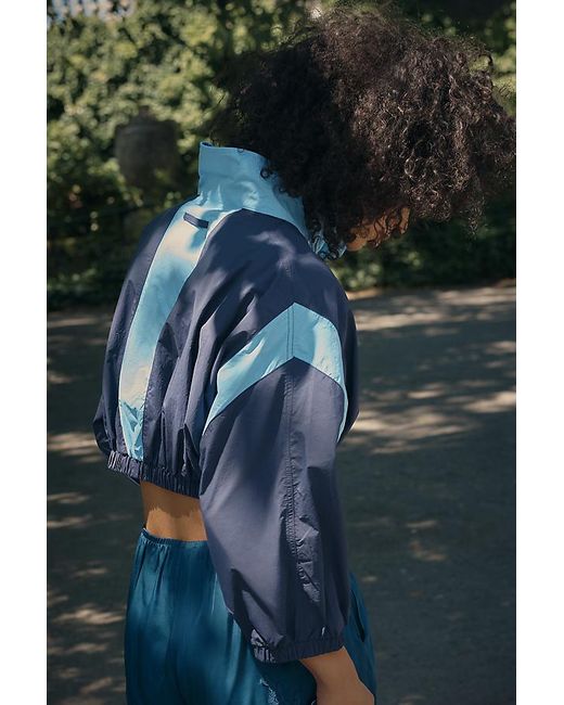 Daily Practice Blue Batwing Jacket