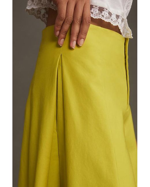 Maeve Green A-line Palazzo Trousers
