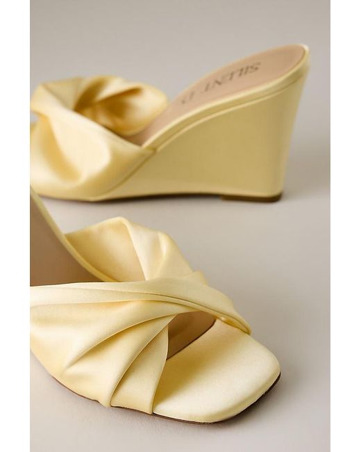 Silent D Pink Katia Wedge Heels