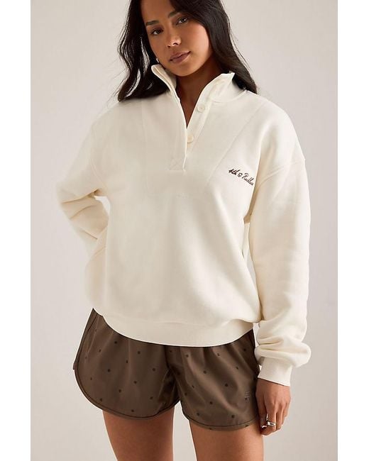 4th & Reckless Natural Tess High-Neck Sweatshirt
