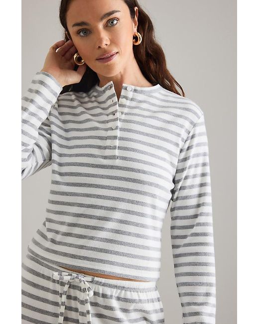 4th & Reckless Gray Dannika Jersey Top