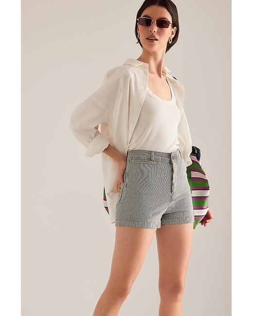 Maeve Multicolor Sailor Stripe Shorts