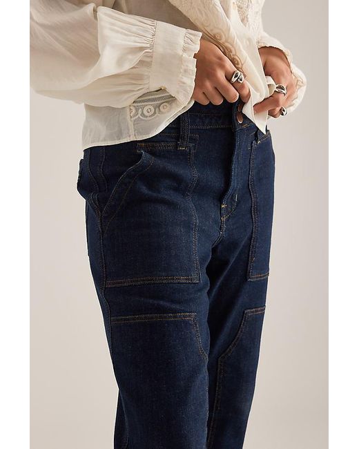 Pilcro Gray The Wanderer Mid-Rise Relaxed Jeans By
