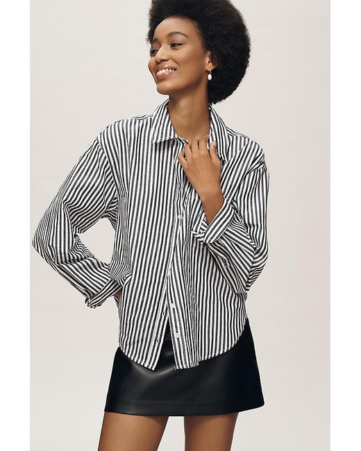 Maeve Gray The Shrunken Bennet Buttondown Shirt By