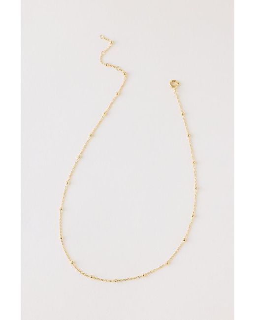 Enamel Copenhagen Brown Beaded Necklace