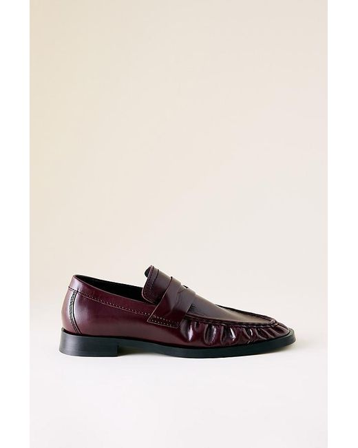 Miista White Zita Moccasin Loafers