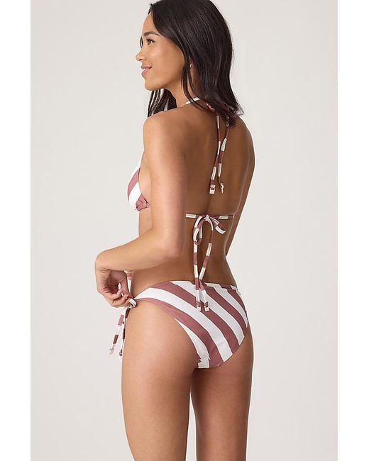 Sea Level Brown Amour Triangle Bikini Top