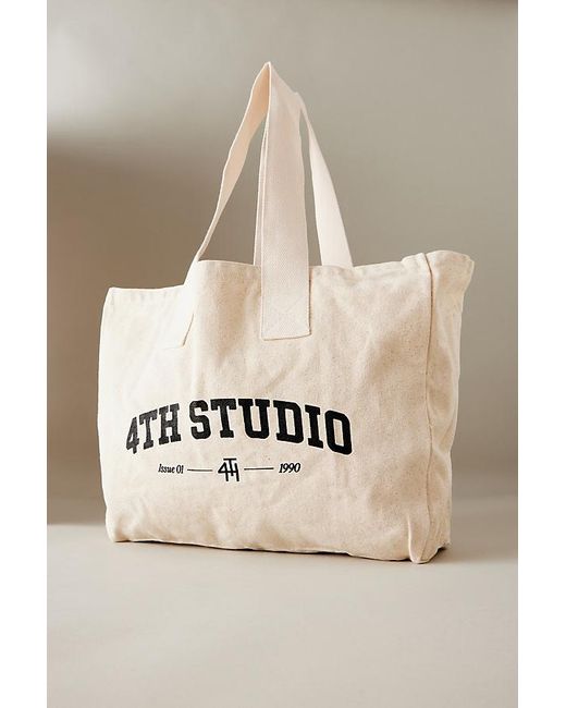 4th & Reckless Natural Tilly Cotton Tote Bag