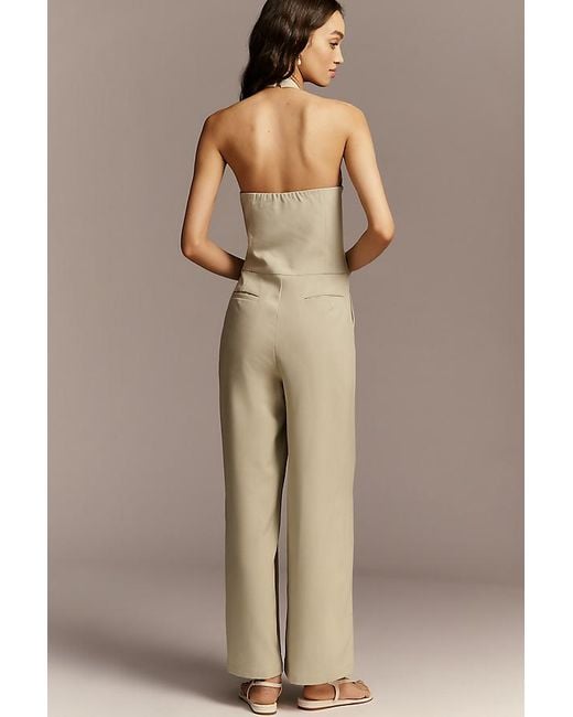 Extro & Vert Brown Elizabeth Jumpsuit