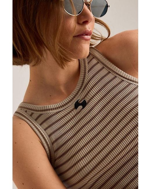 OperaSPORT Black Jane Seamless Tank Top