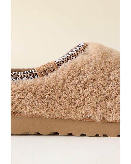 Ugg Natural Tasman Maxi Curly Slippers