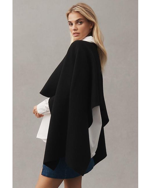Mare Mare Blue Knit Poncho