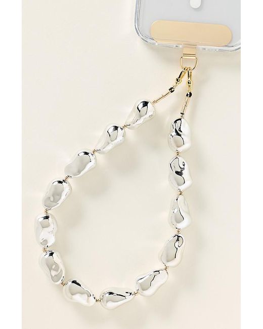 By Anthropologie Natural Chunky Phone Chain