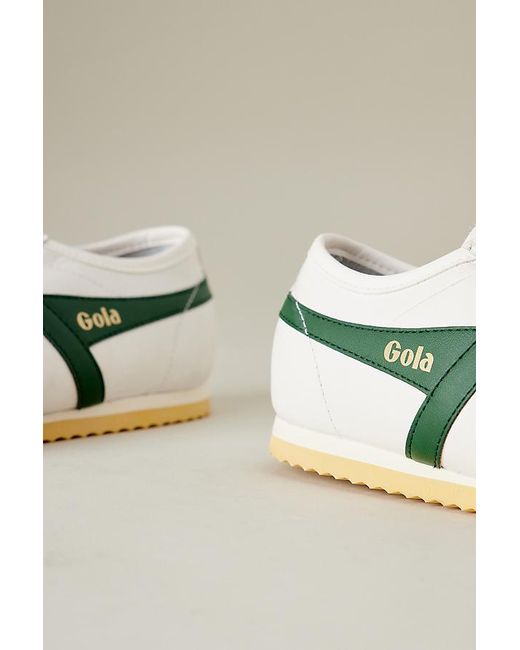 Gola Green Race Leather Trainers