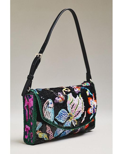 Celandine Multicolor X Sarah Gordon Beaded Shoulder Bag