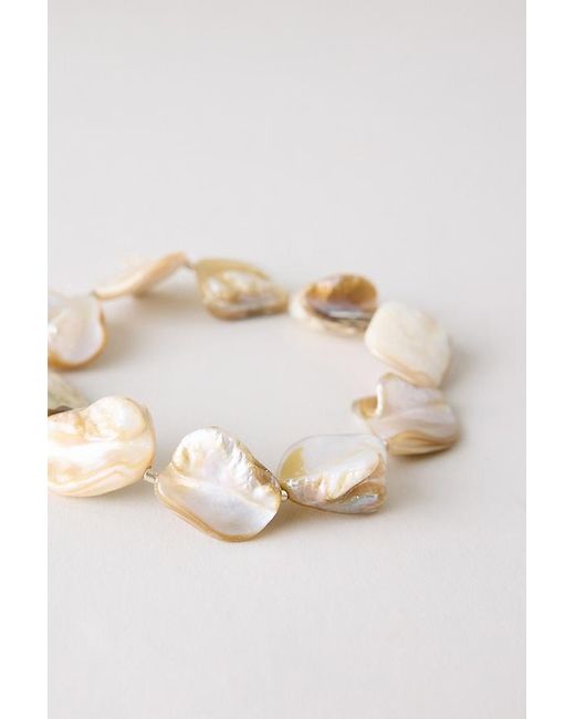 By Anthropologie Natural Stone Bracelet