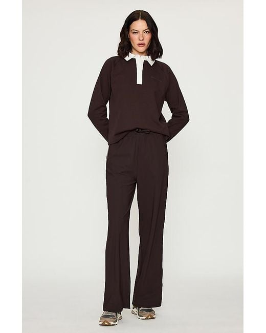 Anthropologie Blue Sweaty Betty Explorer Wide Leg Trousers