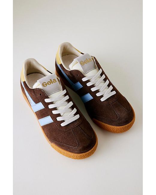 Gola Gray X Anthropologie Suede Elan Trainers