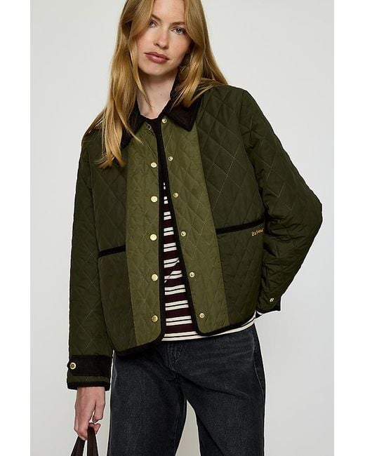 Barbour Green Ainsdale Quilted Jacket