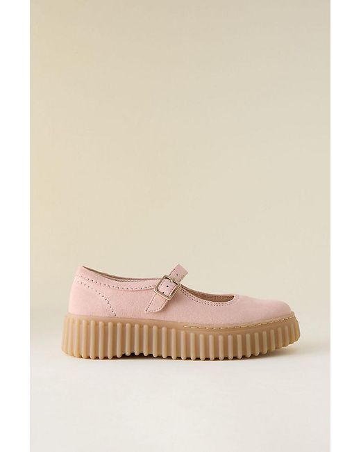 Clarks Natural Clarks Torhill Suede Mary Jane Shoes