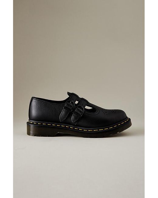 Dr. Martens Brown Virginia Leather Mary Jane Shoes
