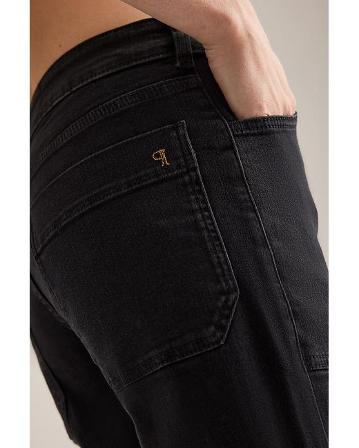 Pilcro Blue The Rylan High-Rise Flare Jeans By