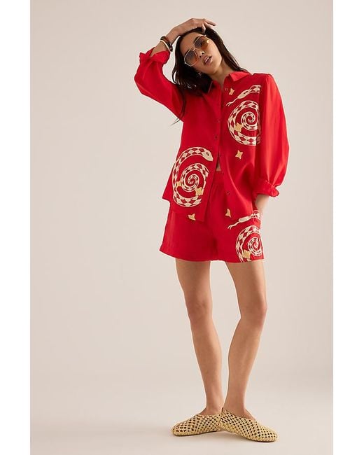 Never Fully Dressed Red Miley Snake Shirt