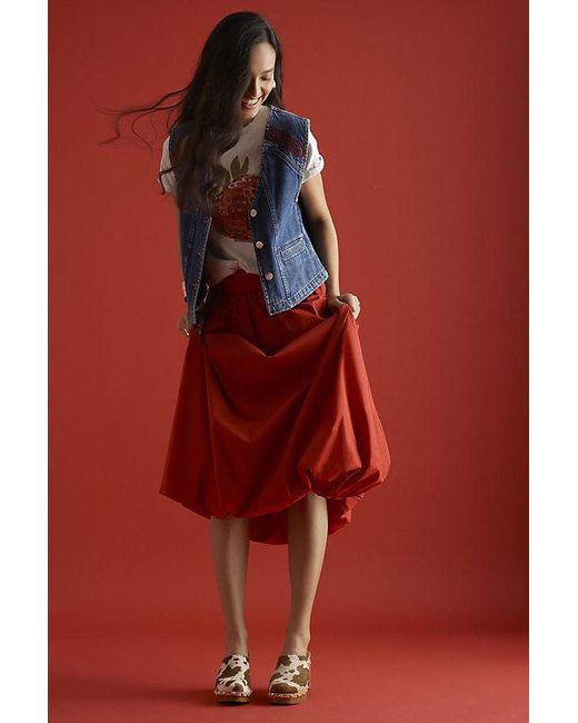 Damson Madder Blue Rita Texas Denim Vest
